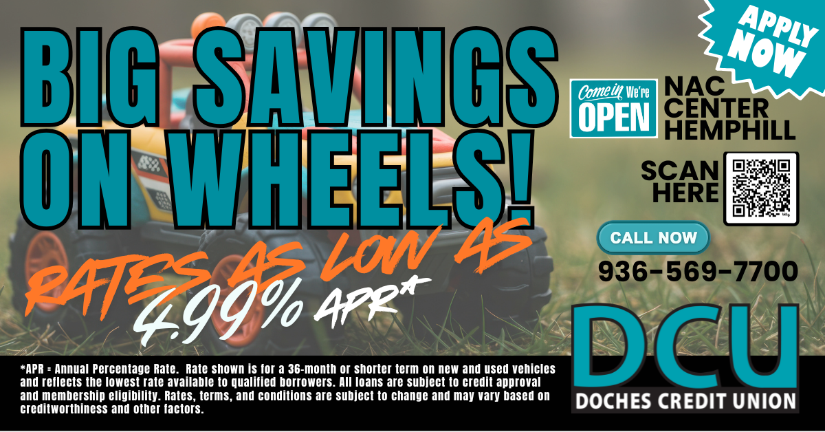 Big Wheels, 4.99% Loan Rates