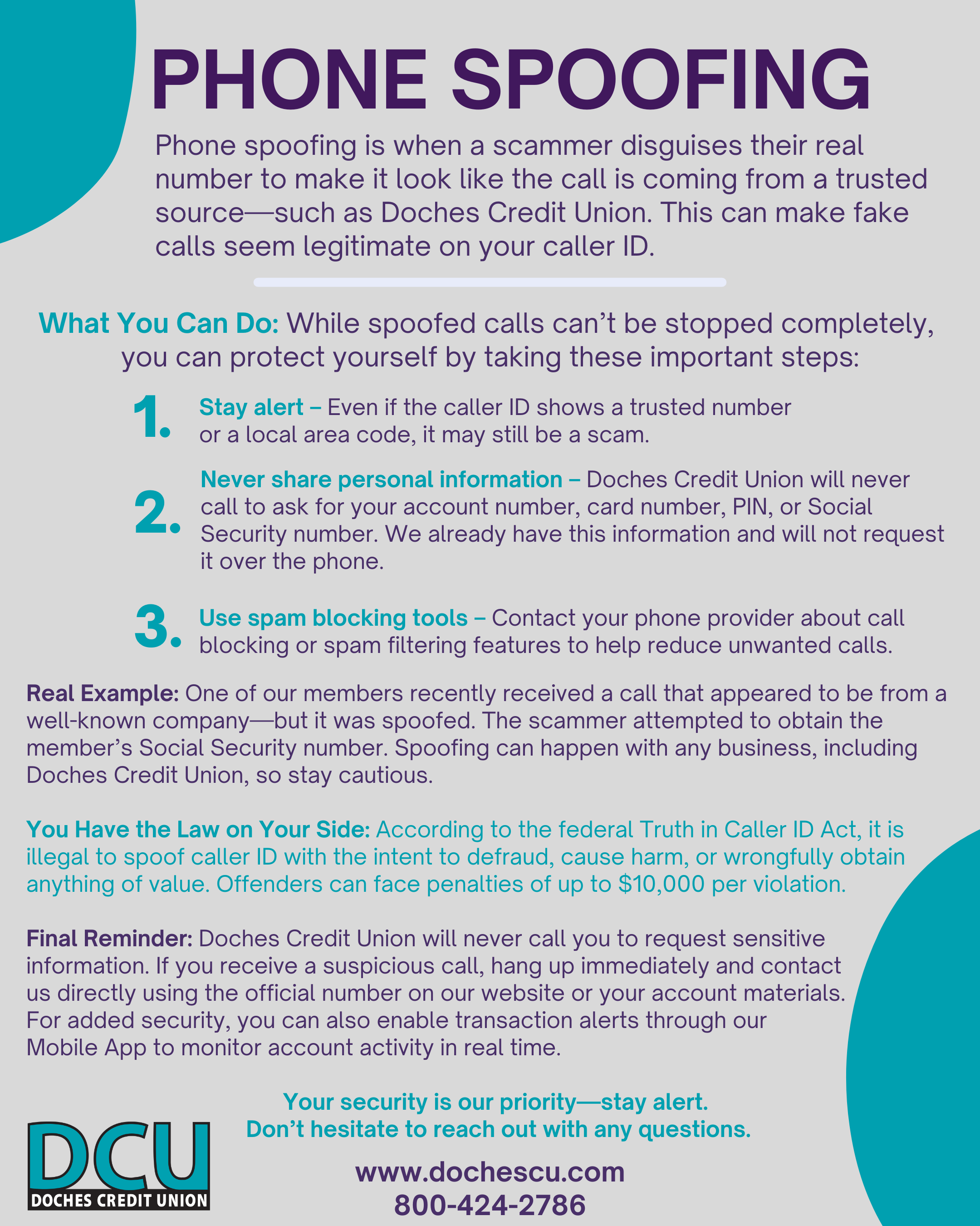 Phone Spoofing Graphic