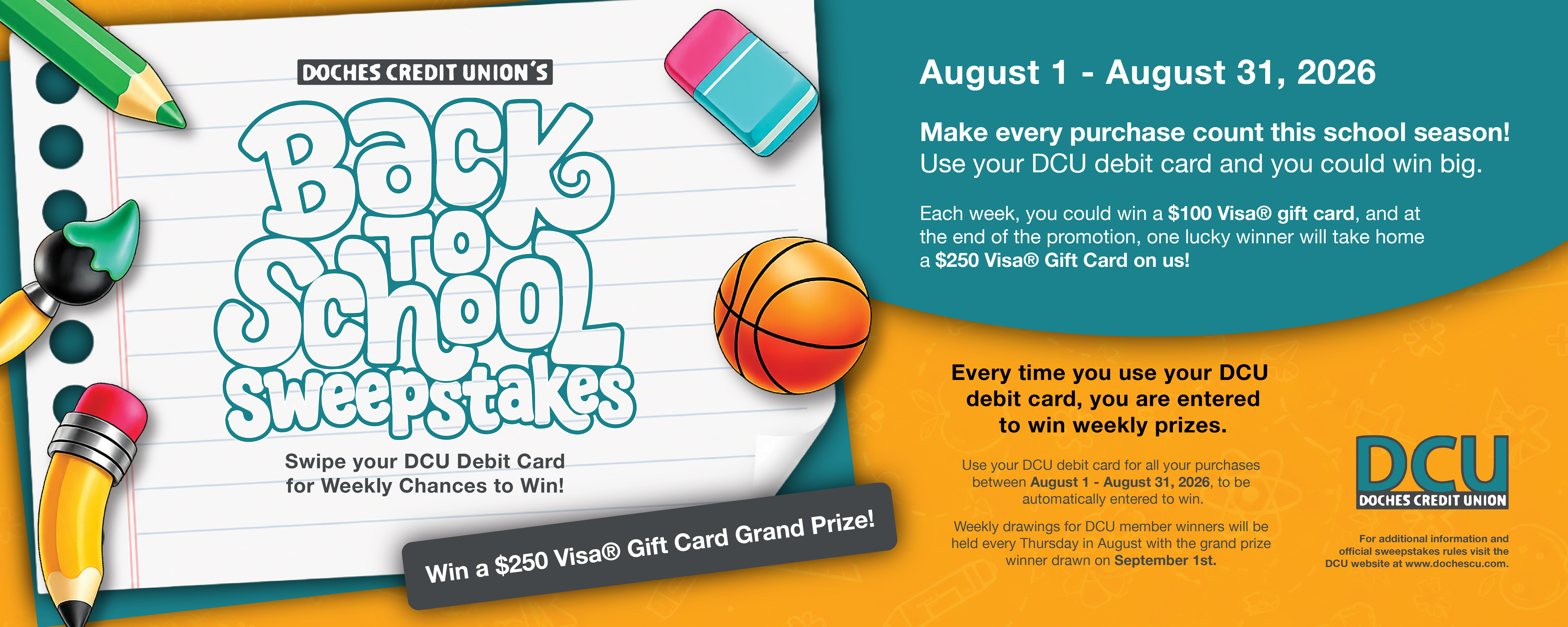 Back to School Sweepstakes